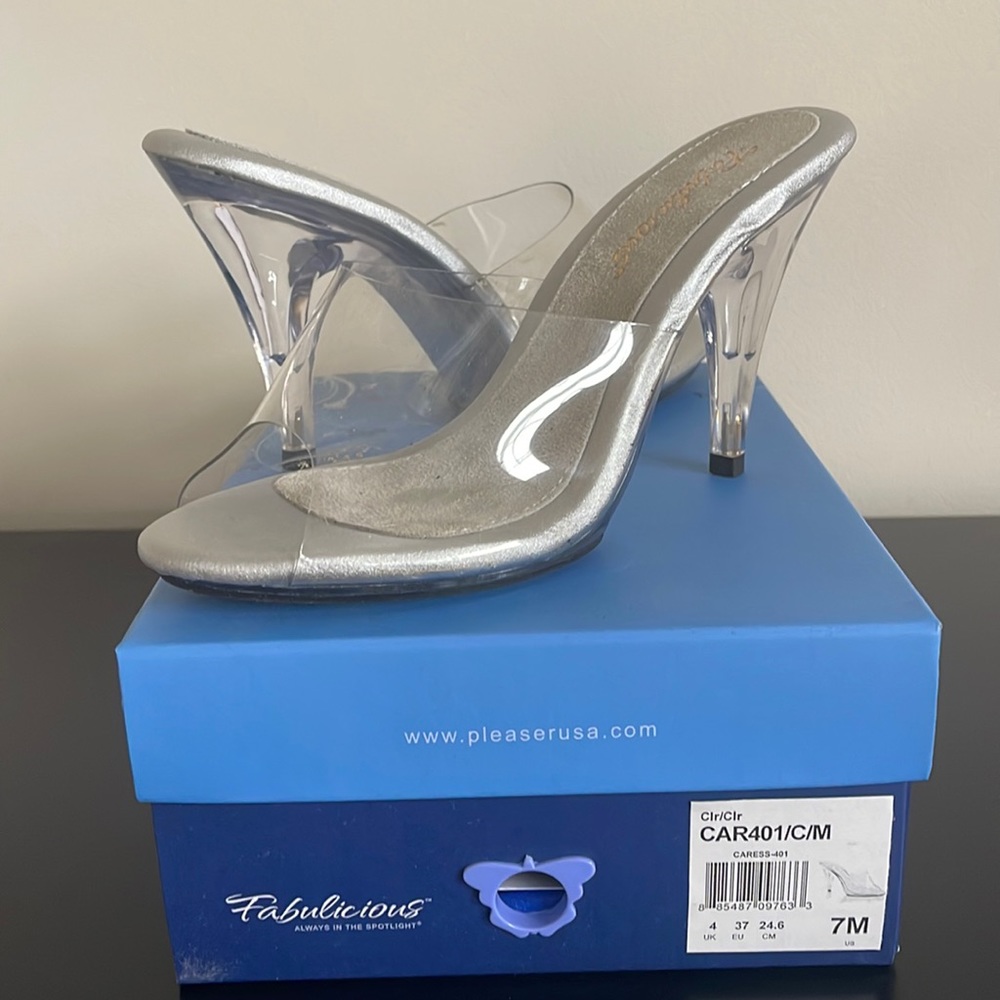 Fabulicious Clear Heels